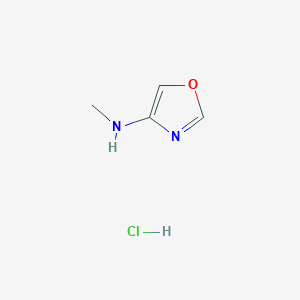 N-methyl-1,3-oxazol-4-amine;hydrochloride