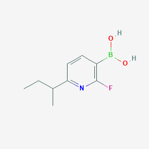 (6-(sec-Butyl)-2-fluoropyridin-3-yl)boronic acid