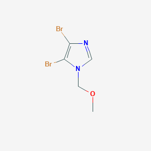 4,5-Dibromo-1-(methoxymethyl)-1H-imidazole