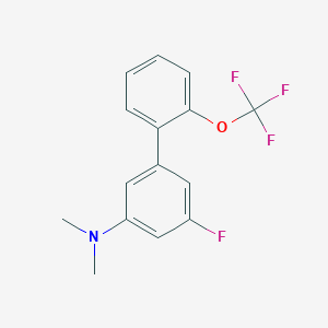 (5-Fluoro-2'-(trifluoromethoxy)biphenyl-3-yl)-dimethylamine