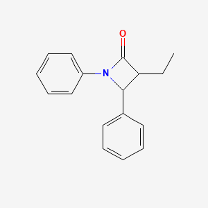 3-Ethyl-1,4-diphenylazetidin-2-one