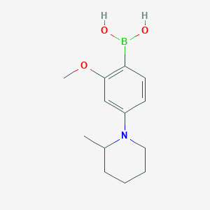 (2-Methoxy-4-(2-methylpiperidin-1-yl)phenyl)boronic acid