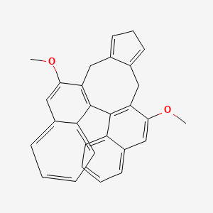 10,20-dimethoxyhexacyclo[17.8.0.02,11.03,8.013,17.022,27]heptacosa-1(19),2(11),3,5,7,9,13,16,20,22,24,26-dodecaene