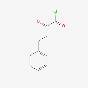 molecular formula C10H9ClO2 B1407569 2-Oxo-4-phenylbutyroyl chloride CAS No. 1706437-47-9
