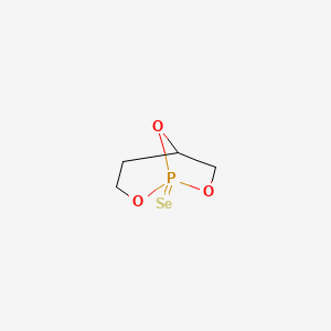 2,7,8-Trioxa-1-phosphabicyclo[3.2.1]octane, 1-selenide