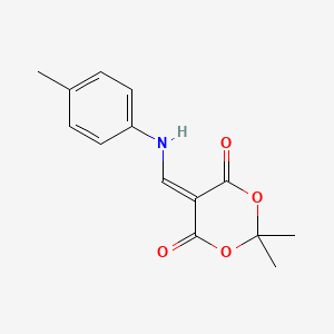 2,2-Dimethyl-5-{[(4-methylphenyl)amino]methylidene}-1,3-dioxane-4,6-dione