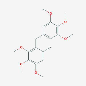 1,2,3-Trimethoxy-5-methyl-4-[(3,4,5-trimethoxyphenyl)methyl]benzene