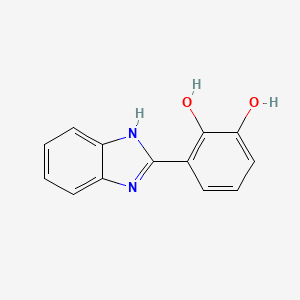 6-(1,3-Dihydro-2H-benzimidazol-2-ylidene)-2-hydroxycyclohexa-2,4-dien-1-one