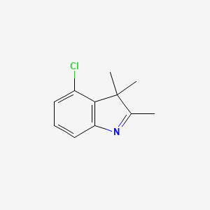 4-Chloro-2,3,3-trimethyl-3H-indole