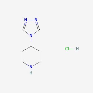 4-(4H-1,2,4-Triazol-4-yl)piperidine hydrochloride