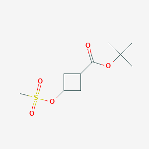 tert-Butyl cis-3-((methylsulfonyl)oxy)cyclobutanecarboxylate