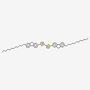 5,5'-Bis(7-dodecyl-9H-fluoren-2-yl)-2,2'-bithiophene