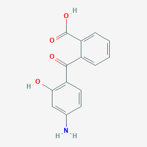 Benzoic acid, 2-(4-amino-2-hydroxybenzoyl)-