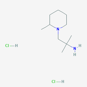 1,1-Dimethyl-2-(2-methyl-piperidin-1-yl)-ethylamine dihydrochloride