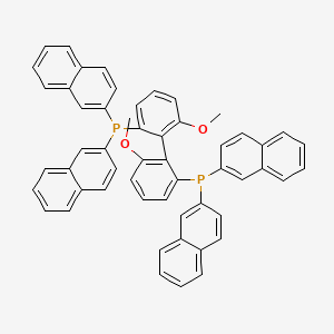 1,1'-[(1R)-6,6'-Dimethoxy[1,1'-biphenyl]-2,2'-diyl]bis[1,1-di-2-naphthalenylphosphine]