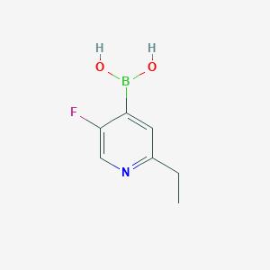 (2-Ethyl-5-fluoropyridin-4-yl)boronic acid