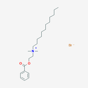 N-[2-(Benzoyloxy)ethyl]-N,N-dimethyldodecan-1-aminium bromide