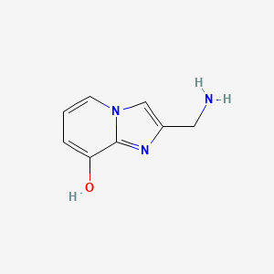 2-(Aminomethyl)imidazo[1,2-a]pyridin-8-ol