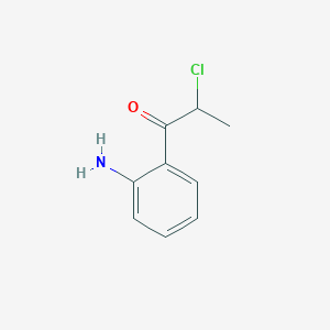 1-(2-Aminophenyl)-2-chloropropan-1-one