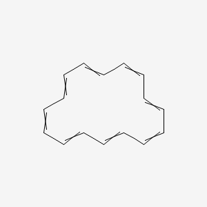 molecular formula C16H16 B14075988 Cyclohexadecaoctaene CAS No. 18446-44-1