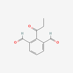 1-(2,6-Diformylphenyl)propan-1-one