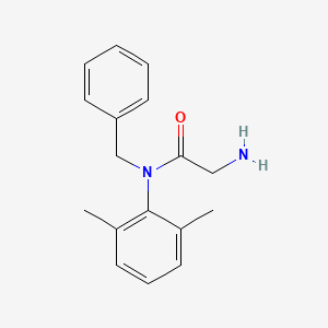 N-Benzyl-N-(2,6-dimethylphenyl)glycinamide