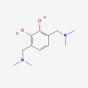 3,6-Bis[(dimethylamino)methyl]benzene-1,2-diol