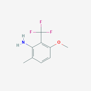 3-Methoxy-6-methyl-2-(trifluoromethyl)aniline