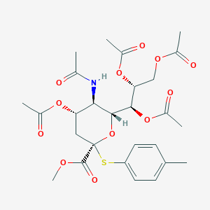 4-Methyphenyl 4,7,8,9-tetra-O-acetyl-2-thio-beta-N-acetylneuraminic acid methyl ester