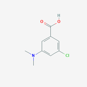 3-Chloro-5-(dimethylamino)benzoic acid