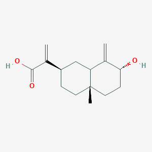 molecular formula C15H22O3 B14076578 Viscic acid 