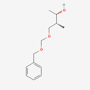 2-Butanol, 3-methyl-4-[(phenylmethoxy)methoxy]-, (2S,3R)-