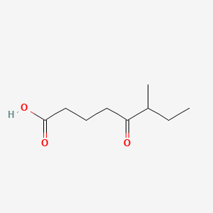 6-Methyl-5-oxooctanoic acid