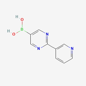 (2-(Pyridin-3-yl)pyrimidin-5-yl)boronic acid