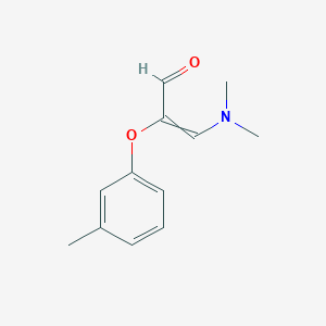 3-(Dimethylamino)-2-(3-methylphenoxy)prop-2-enal