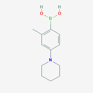 (2-Methyl-4-(piperidin-1-yl)phenyl)boronic acid