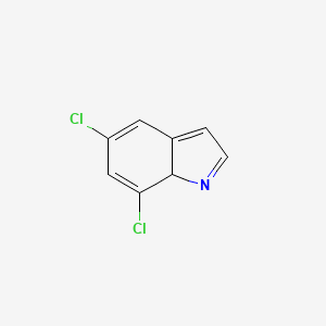 7,5-Dichloro-7aH-indole