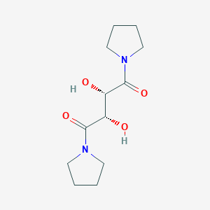 (2S,3S)-2,3-dihydroxy-1,4-dipyrrolidin-1-ylbutane-1,4-dione