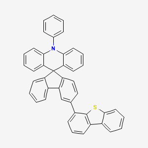 3'-(Dibenzo[b,d]thiophen-4-yl)-10-phenyl-10H-spiro[acridine-9,9'-fluorene]