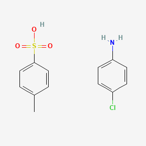 4-chloroaniline;4-methylbenzenesulfonic acid