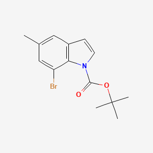 1,1-Dimethylethyl 7-bromo-5-methyl-1H-indole-1-carboxylate