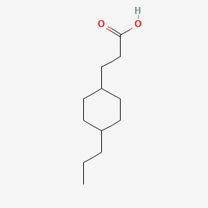 3-((1s,4r)-4-Propylcyclohexyl)propanoic acid