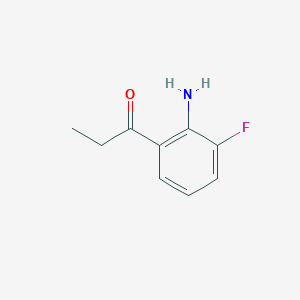 1-(2-Amino-3-fluorophenyl)propan-1-one