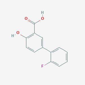 2'-Fluoro-4-hydroxybiphenyl-3-carboxylic acid