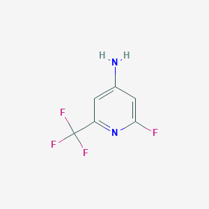 2-Fluoro-6-(trifluoromethyl)pyridin-4-amine