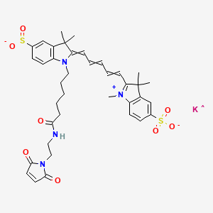 molecular formula C38H43KN4O8S2- B14077381 CID 164577426 