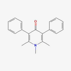 1,2,6-Trimethyl-3,5-diphenylpyridin-4-one