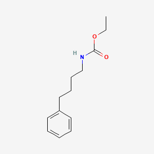 molecular formula C13H19NO2 B14077430 Carbamic acid, (4-phenylbutyl)-, ethyl ester CAS No. 100618-31-3