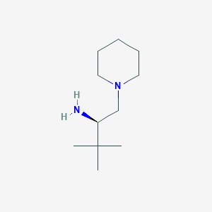 (R)-3,3-Dimethyl-1-(piperidin-1-yl)butan-2-amine