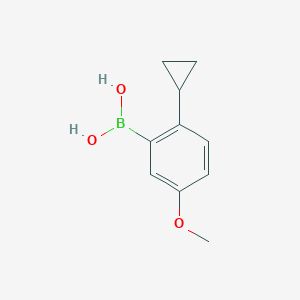 (2-Cyclopropyl-5-methoxyphenyl)boronic acid